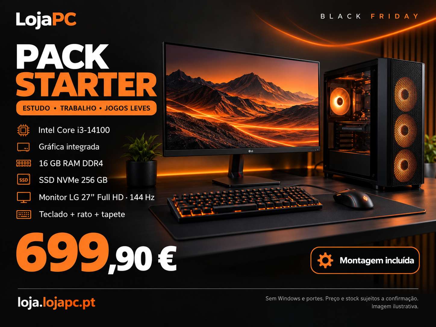 🟠 BLACK FRIDAY | PACK STARTER