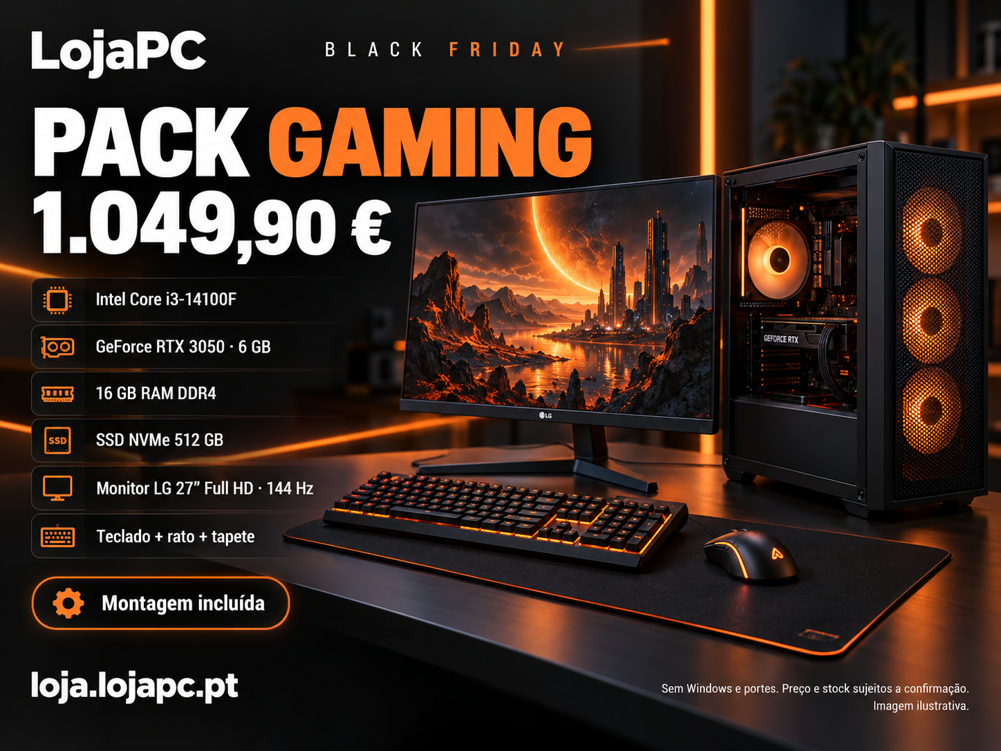 🟠 BLACK FRIDAY | PACK GAMING