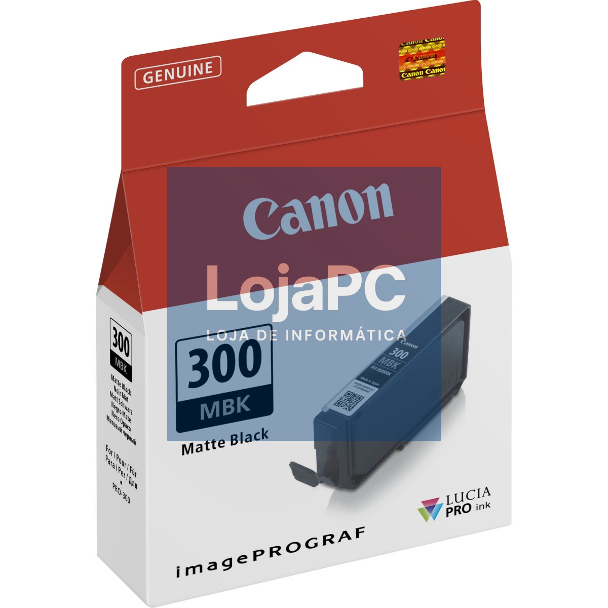 CANON 1LB PFI-300 MBK EUR/OCN Matte black ink tank