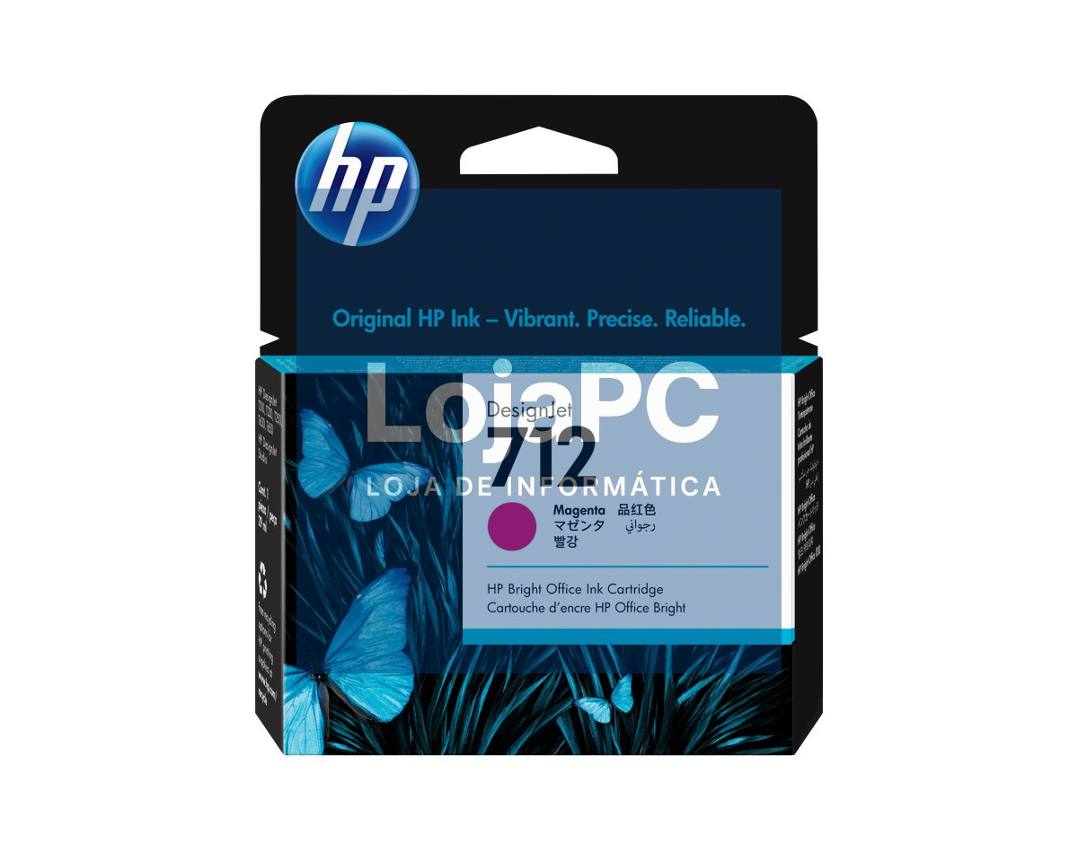 HP 712 29-ml Magenta DesignJet Ink Cartridge