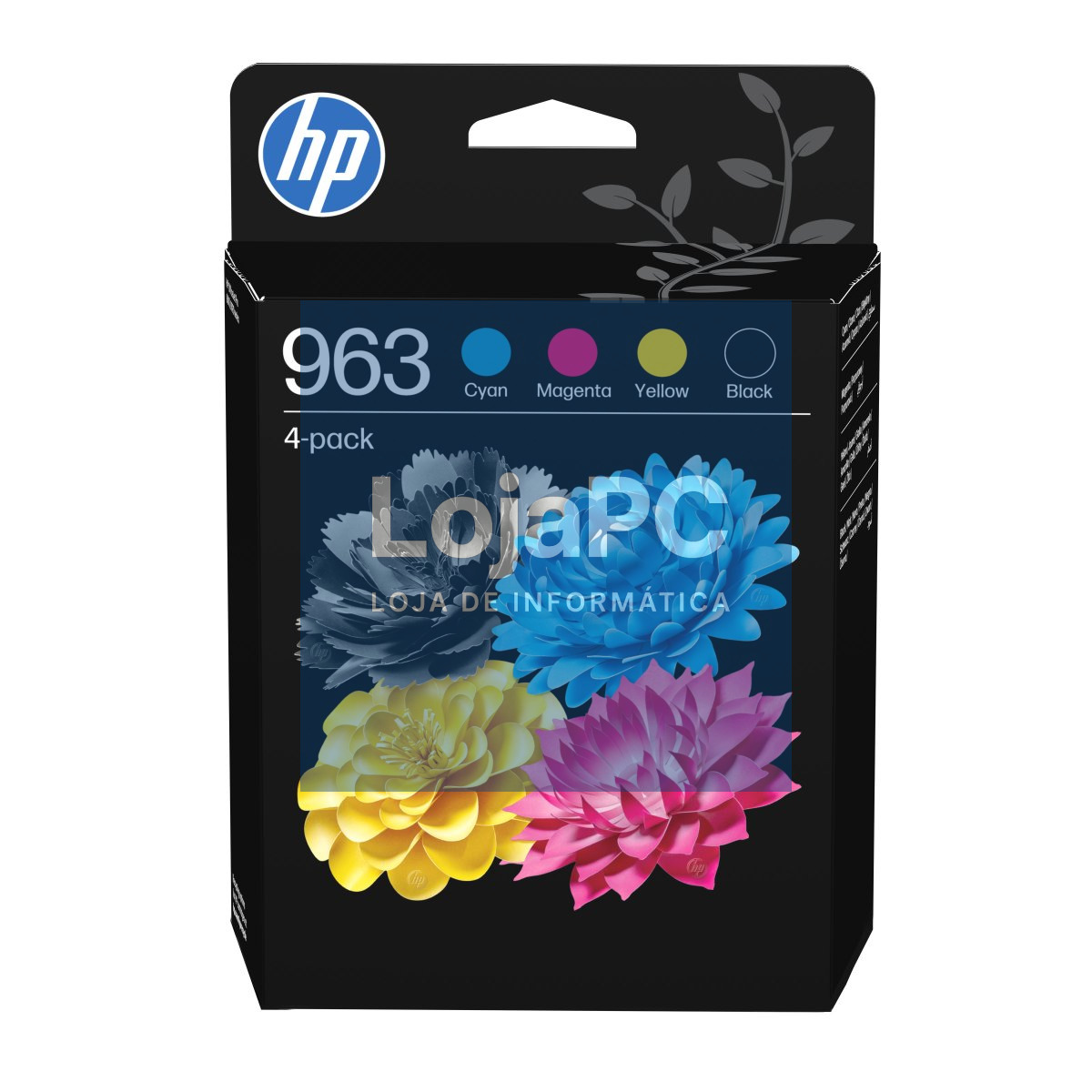 HP 963 CMYK Original Ink Cartridge 4-Pack