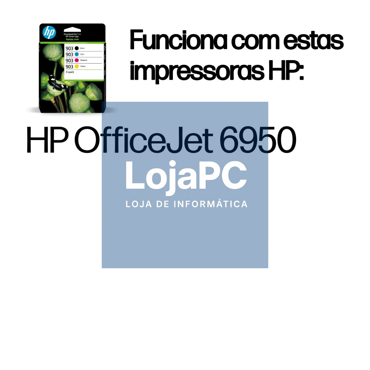 HP 903 CMYK Original Ink Cartridge 4-Pack