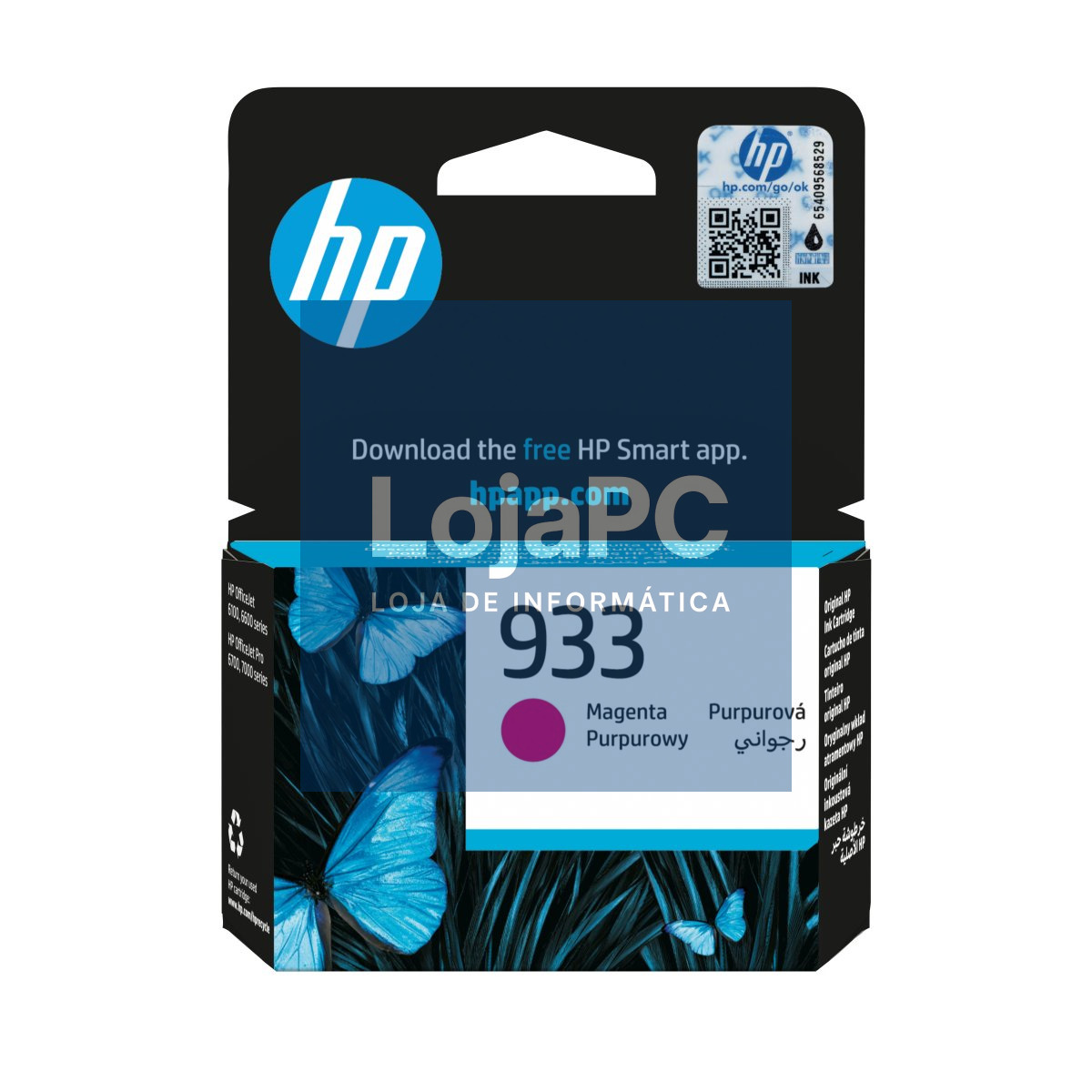 HP 933 Magenta Original Ink Cartridge