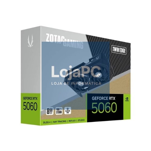 TARJETA GRÁFICA ZOTAC GAMING RTX 5060 TWIN EDGE 8GB GDDR7