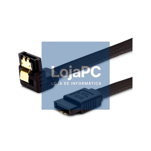 CABLE SATA ANGULAR SAVIO GAK-04 BLACK