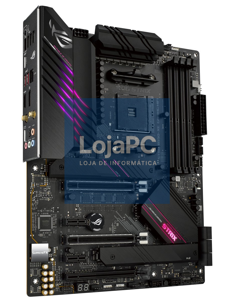 ASUS ROG STRIX B550-XE GAMING AM4 PCIe 4.0 M.2 x16 SATA 6 Gbps WiFi 6 USB 3.2 ATX MB