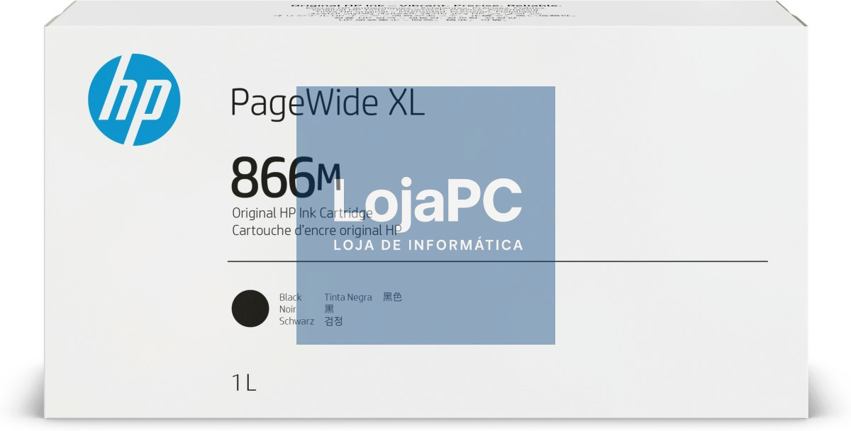 HP 866M 1L Black PageWide XL Ink Crtg