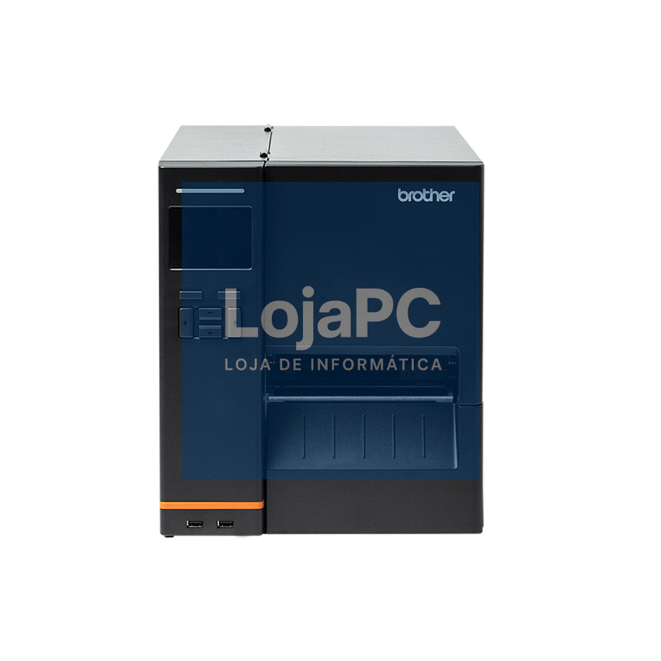 BROTHER TJ4420TN Industrial Label Printer 203dpi Ribbon 600 LED Control Panel LAN USB Host-USB Serial