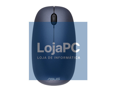ASUS Optical Mouse MW201C Wireless + Bluetooth 2.4GHz 800/1200/1600dpi 110x60.7x30.7mm 59g 10meters ambidextrous Blue