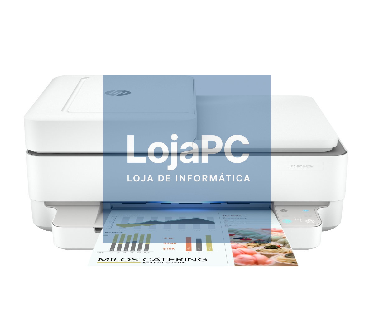 HP ENVY 6420e AiO Printer A4 color 7ppm Print Scan Copy