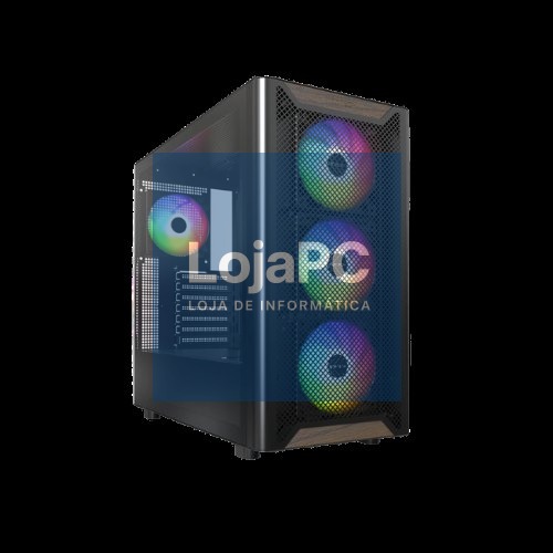 TORRE ATX MONTECH XR WOOD BLACK VENT 4X120MM/CPU MAX175MM/GPU MAX 420MM XR WOOD (B)