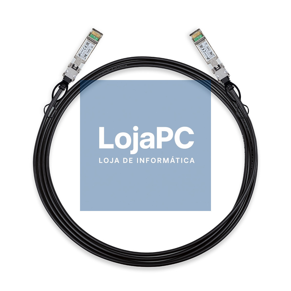 TP-LINK 3M Direct Attach SFP+ Cable for 10 Gigabit Connections