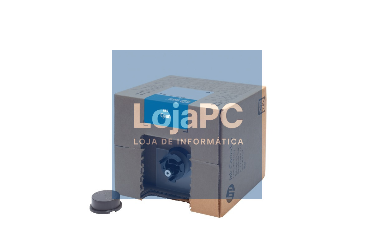 HP 869 3L Cyan PageWide XL Pro Ink Cartridge