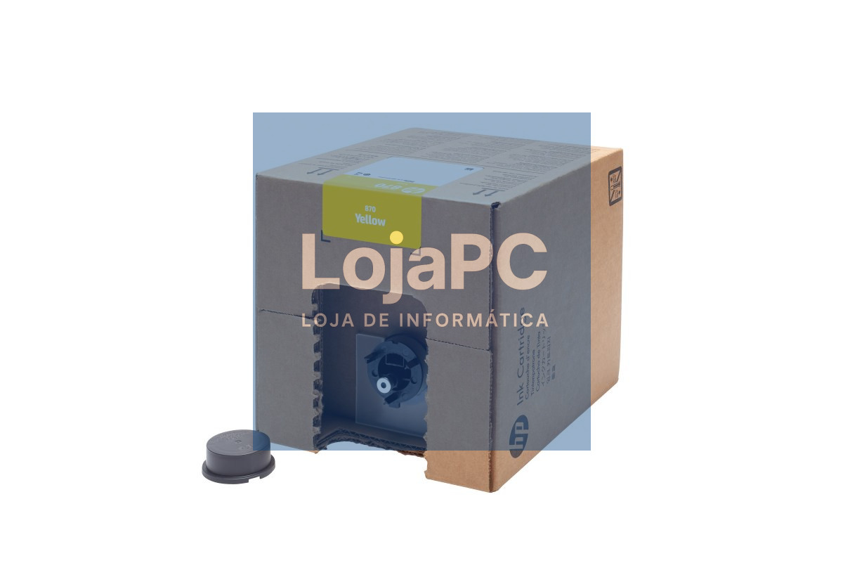 HP 870 5L Yellow PageWide XL Pro Ink Cartridge