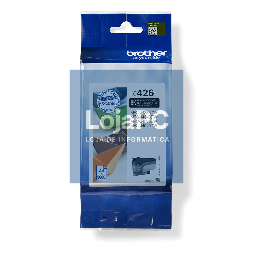 BROTHER LC426BK INK FOR MINI19 BIZ-STEP