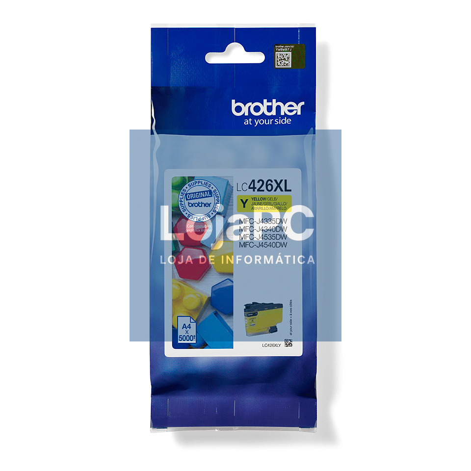BROTHER LC426XLY INK FOR MINI19 BIZ-STEP