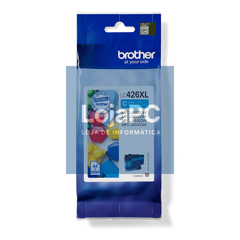 BROTHER LC426XLC INK FOR MINI19 BIZ-STEP