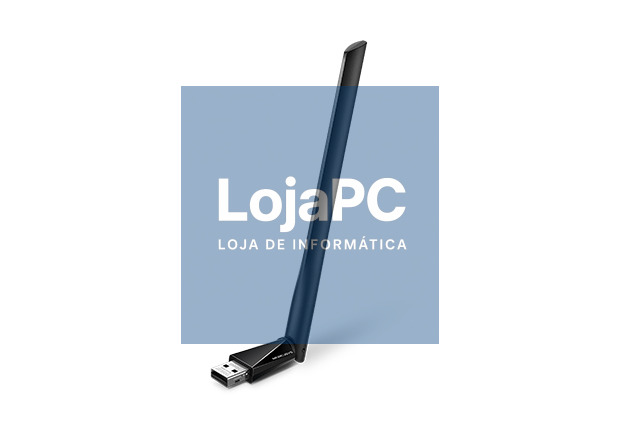 TP-LINK MERCUSYS MU6H AC650 High Gain WiFi Dual Band USB Adapter USB 2.0 External antena 5dBi