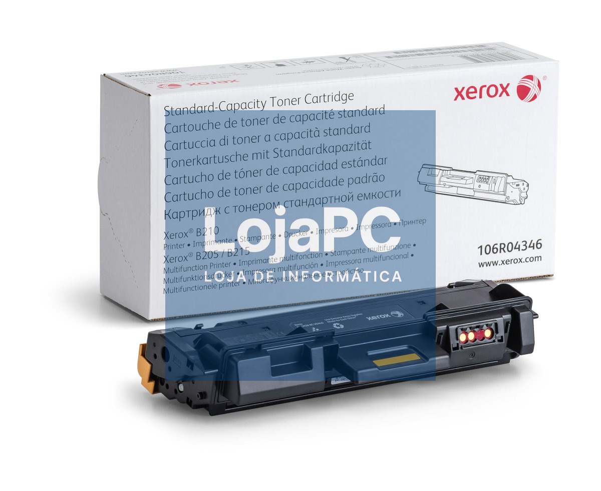 Toner XEROX Preto Capacidade Standard 1,5k -
