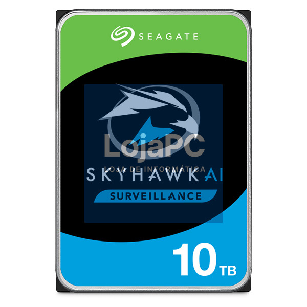 SEAGATE Surveillance AI Skyhawk 10TB HDD SATA 6Gb/s 256MB cache 8.9cm 3.5inch BLK
