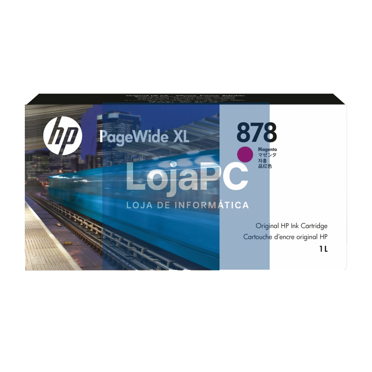HP 878 1L Magenta PageWide XL Ink Crtg