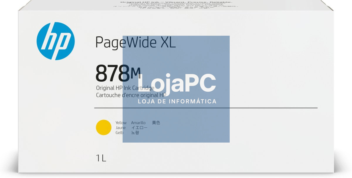 HP 878M 1L Yellow PageWide XL Ink Crtg
