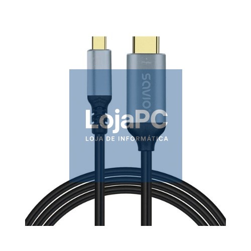 CABLE USB-C a HDMI SAVIO 2.0B CL-184