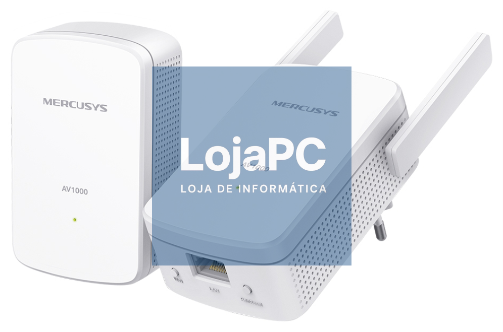 TP-LINK MERCUSYS MP510 AV1000 Gigabit Powerline WiFi Kit: MP510 + MP500 adapter 1000Mbps N300 Broadcom CPU HomePlug AV2 Gigabit RJ45