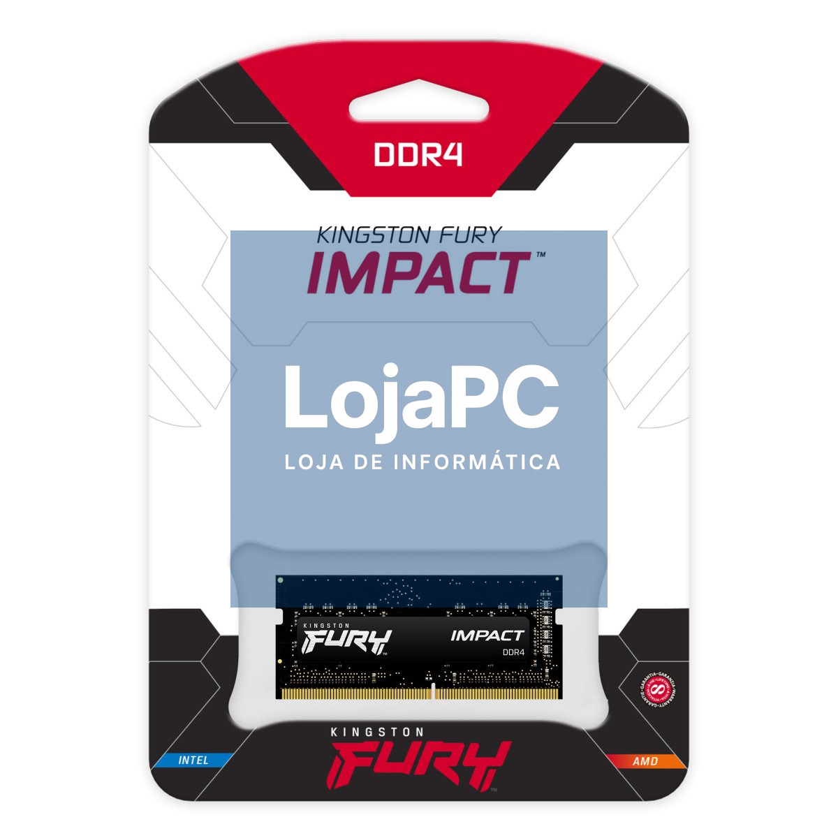 KINGSTON 16GB 3200MHz DDR4 CL20 SODIMM FURY Impact