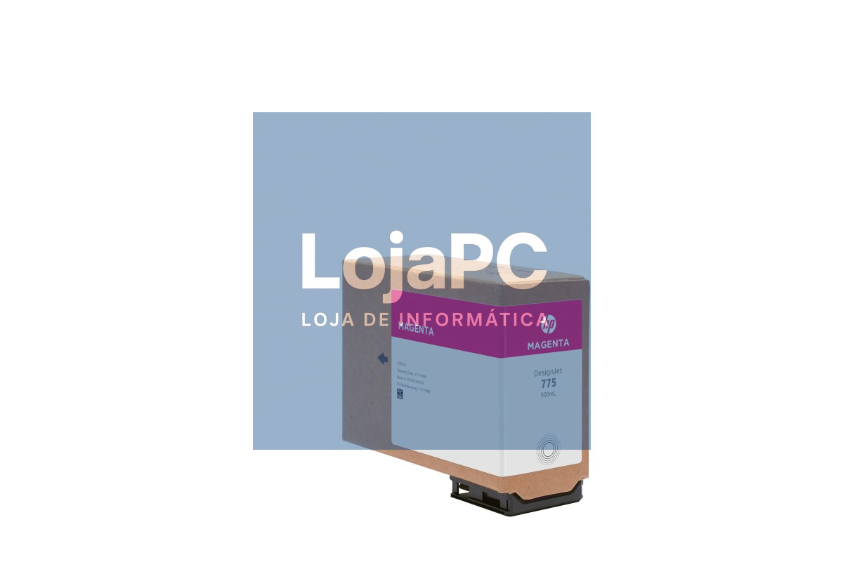 HP 775 500-ml Magenta Ink Cartridge