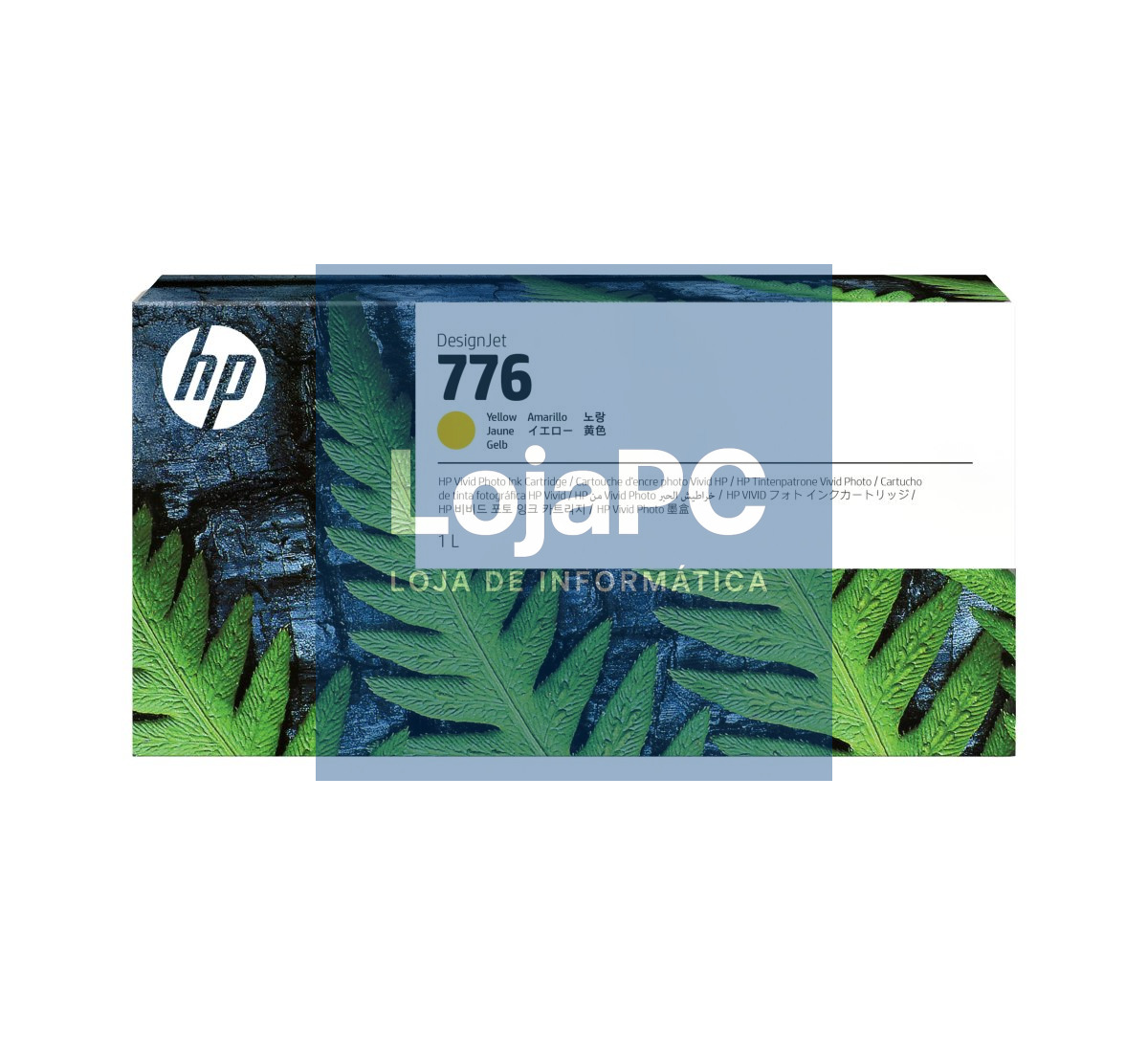 HP 776 1L Yellow Ink Cartridge