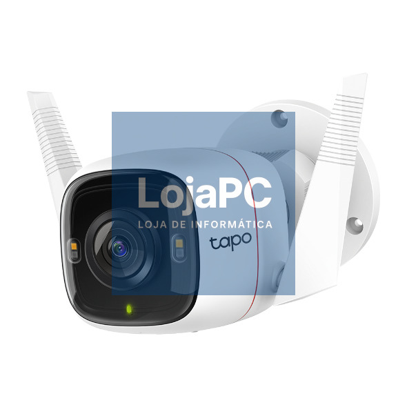 TP-LINK TAPO C320WS Outdoor Security Wi-Fi Camera 2K 2560x1440 2.4 GHz 2T2R 2xExternal Antennas 1xEthernet Port Motion Detection