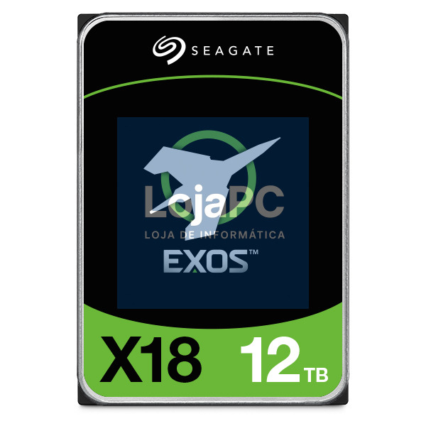 SEAGATE Exos X18 12TB HDD SATA 7200RPM 256MB cache 512e/4Kn BLK