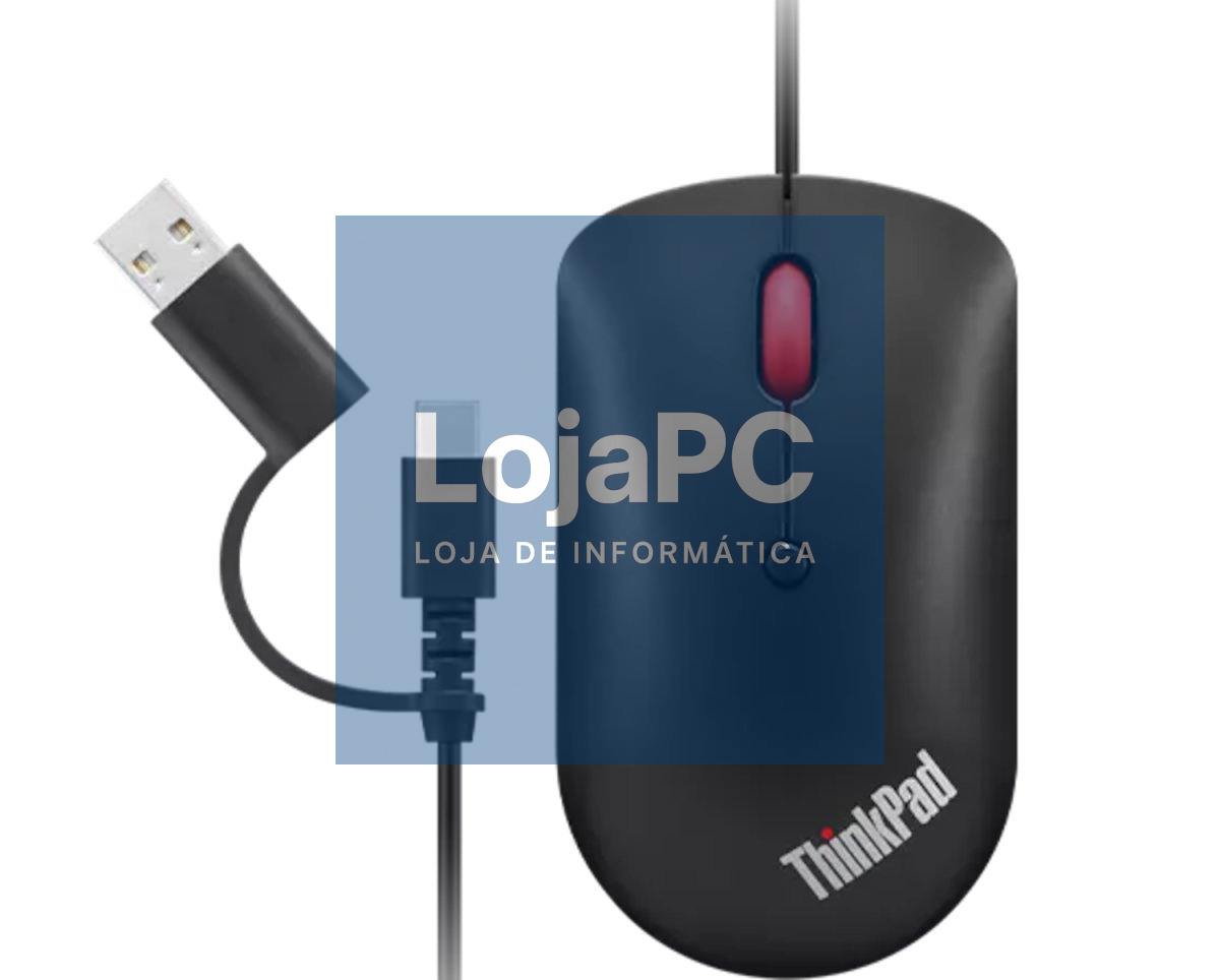 LENOVO ThinkPad USB-C Wired Compact Mouse