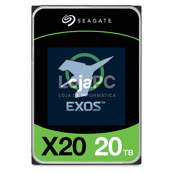 SEAGATE Exos X20 20TB HDD SATA 6Gb/s 7200RPM 256MB cache 3.5inch 512e/4KN