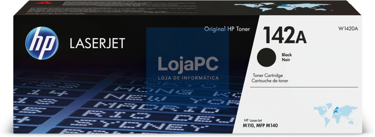 HP 142A Black Original LaserJet Toner Cartridge