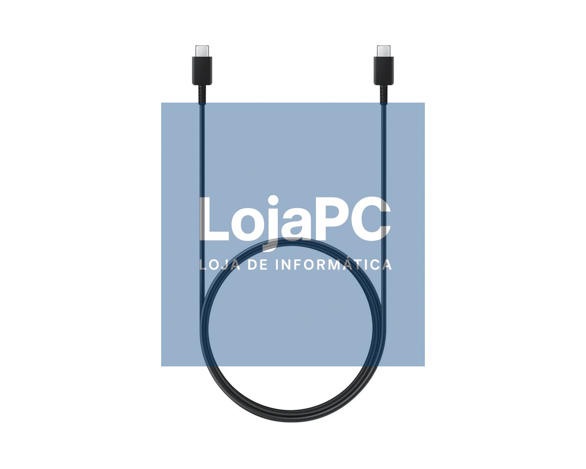 SAMSUNG Cable USB-C to USB-C 3A 15W & 25W 1.8m Black