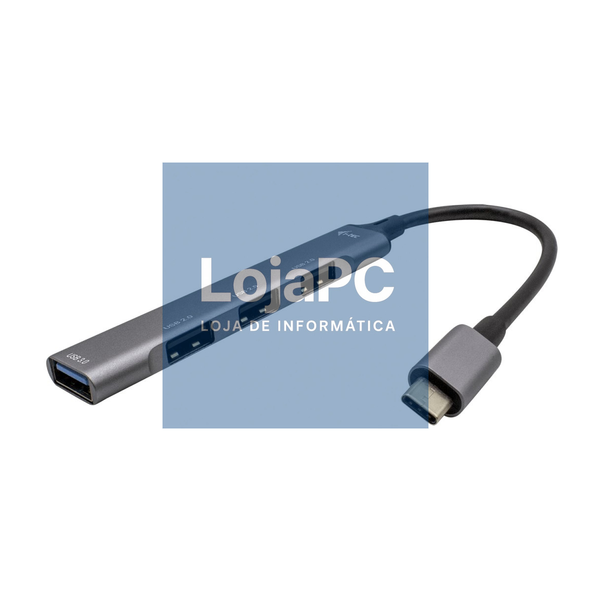 I-TEC USB-C Metal HUB 1x USB 3.0 3x USB 2.0 without power adapter