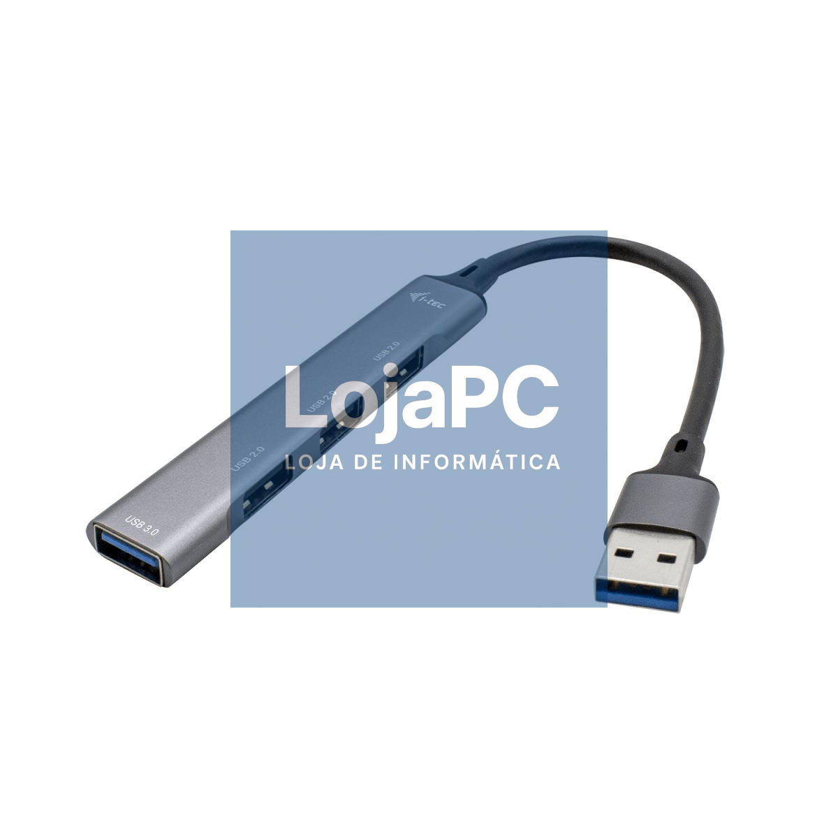 Hub i-tec USB 3.0 1x USB 3.0 + 3x USB 2.0 - Metal