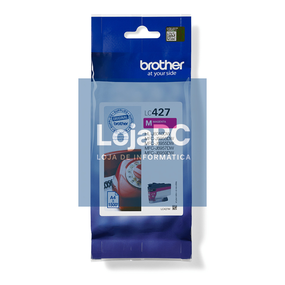 BROTHER LC427M Magenta Ink Cartridge 1500 Pages
