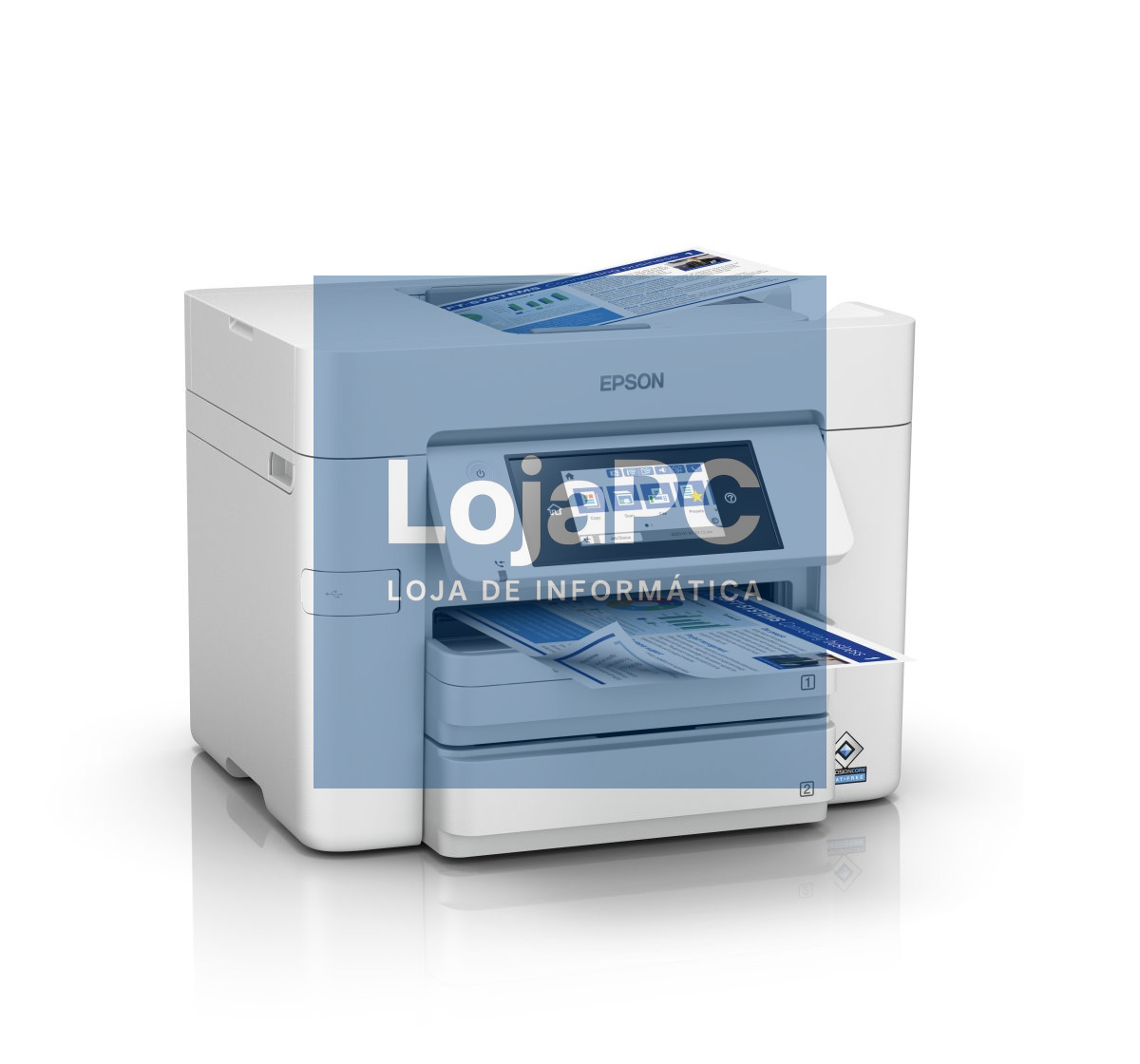 EPSON WorkForce Pro WF-C4810DTWF MFP colour ink-jet A4 36ppm print 500 sheets USB 2.0 LAN Wi-Fi USB host