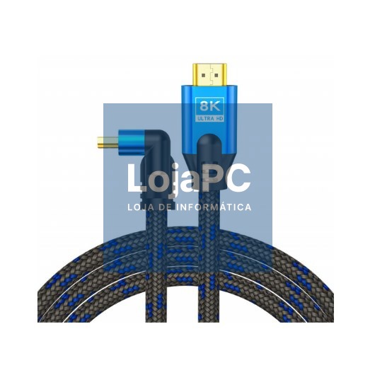 CABLE HDMI SAVIO ACODADO CL-175