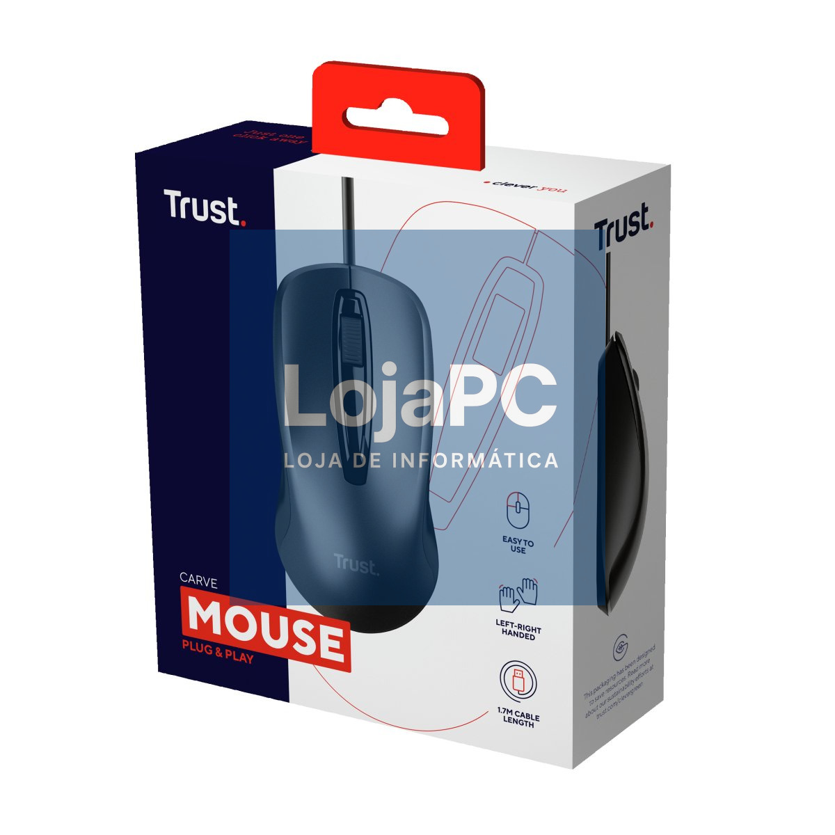 Rato TRUST Carve USB - 23733
