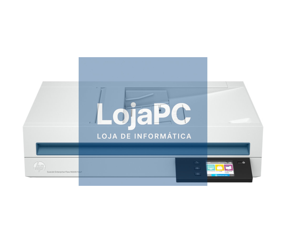 HP ScanJet Enterprise Flow N6600 fnw1 Document scanner Contact Image Sensor CIS Duplex A4 600x600dpi 50ppm ADF USB LAN Wi-Fi