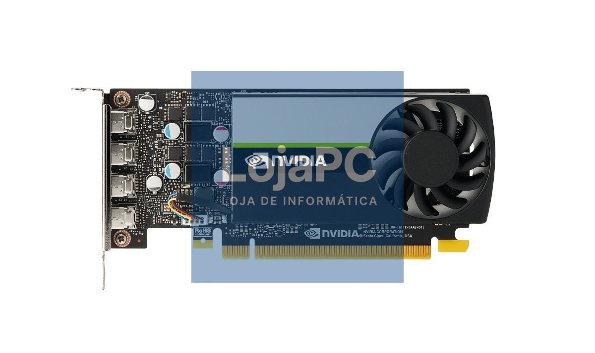 HP NVIDIA T1000 8GB 4mDP GFX