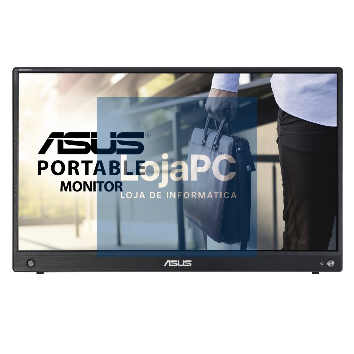 ASUS MB16AWP 15.6inch WLED IPS FHD AG 16:9 60Hz 250cd/m2 5ms Mini HDMI USB Type-C 2x1.5W speaker Black+Gun Metal