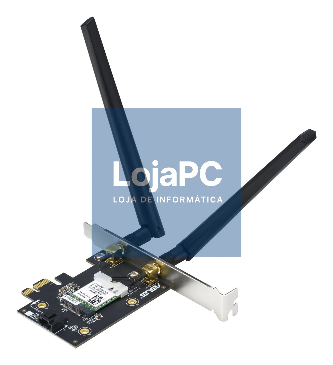 ASUS PCE-AX1800 Dual-Band WiFi 6 802.11ax Bluetooth 5.2 PCIe Adapter