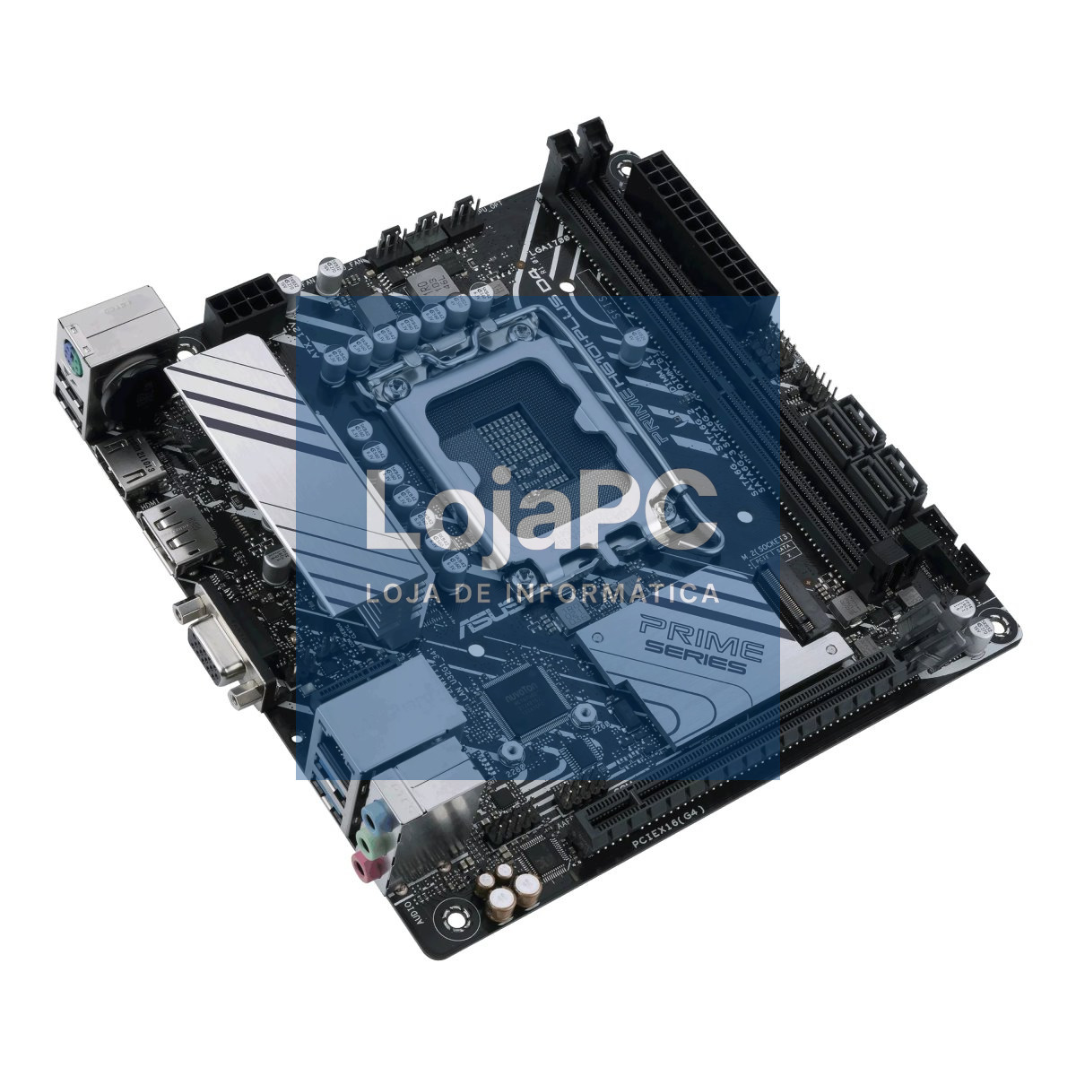 ASUS PRIME H610I-PLUS D4-CSM Intel H610 LGA 1700 2DDR4 1xPCIe 4.0/3.0 x16 1xM.2 4xSATA 6Gb/s 4xUSB 3.2 Mini ITX MB