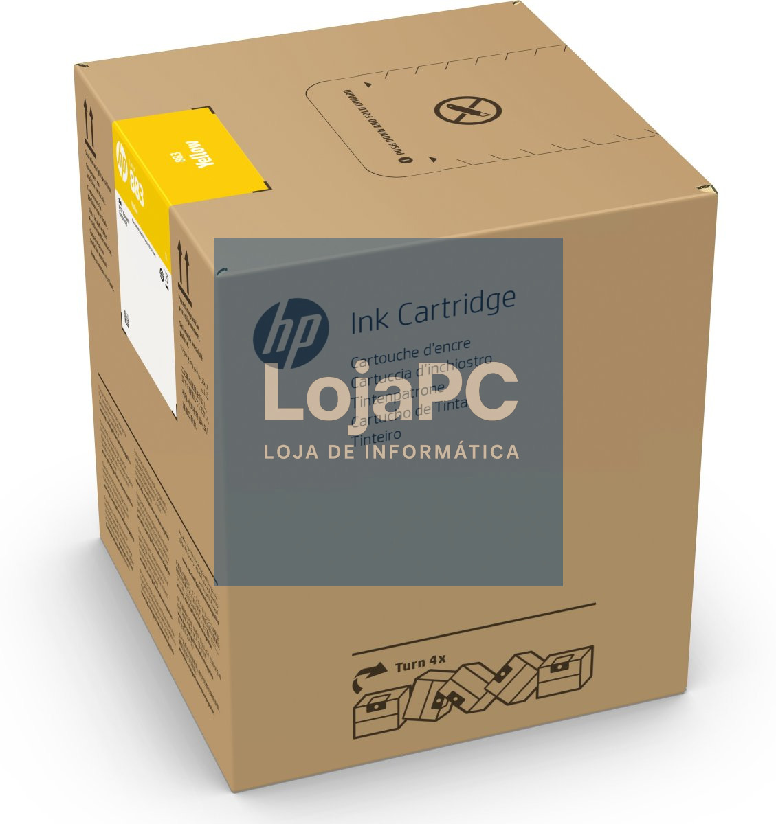 HP Latex 2700 883 5L Yellow Latex Ink Cartridge