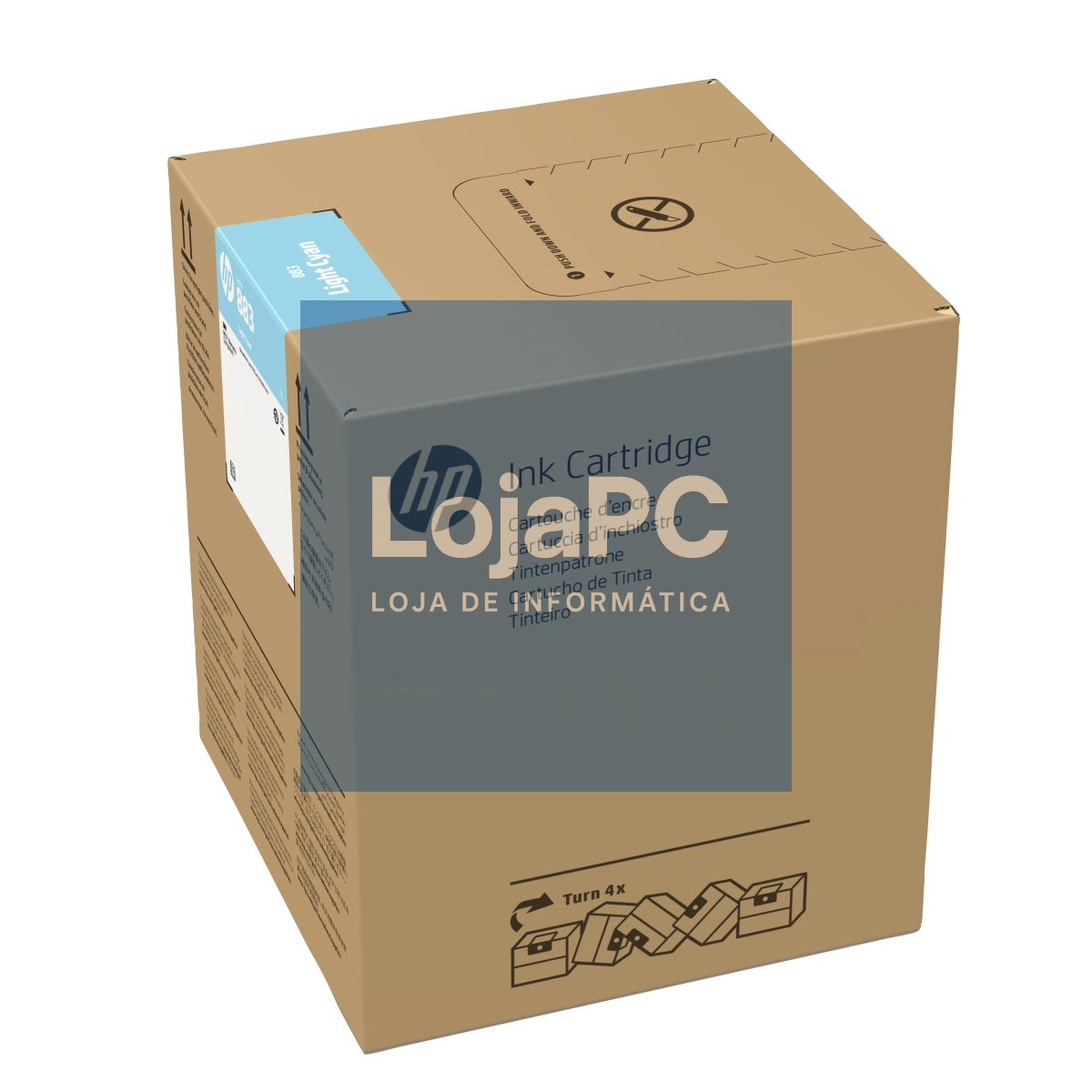 HP Latex 2700 883 5L Lt Cyan Latex Ink Cartridge